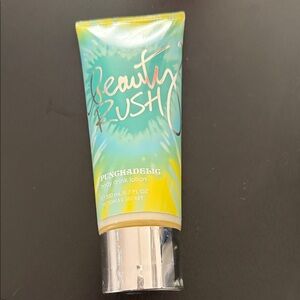 Victoria's Secret Beauty Rush Punchadelic Lotion - Green and Yellow